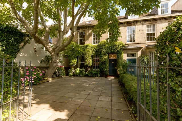 A property on Raeburn Place, Stockbridge, Edinburgh, marketed by Rettie, which has released its latest house price research.
