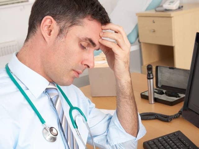 Nine in ten GP practices said a staff member had been a victim of abuse in the last month.