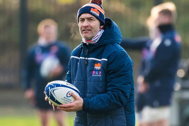Edinburgh defence coach Calum MacRae. Picture: Ross Parker/SNS