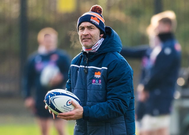 Edinburgh defence coach Calum MacRae. Picture: Ross Parker/SNS