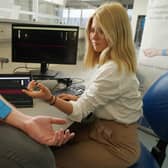 Scottish startup Novosound announced a world first patent for its wearable ultrasound technology this week (Picture: Stewart Attwood)