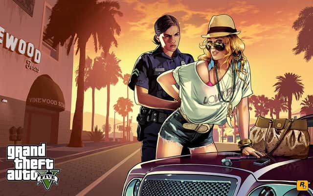  Grand Theft Auto V - Xbox 360 : Take 2 Interactive: Video Games