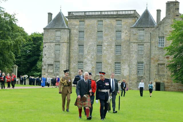 Kinneil House and Estate welcomed King Charles III earlier this month - now it is home to Climate Camp for the next five days  
(PIcture: Michael Gillen, National World)