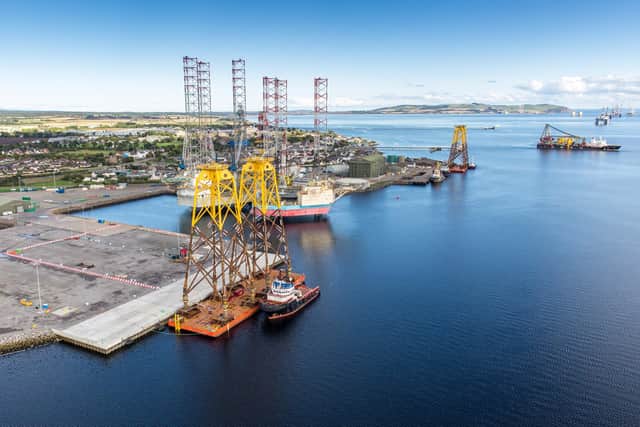 The Powerhouse is joining forces with the Port of Cromarty Firth (pictured), the University of St Andrews, ZEM Fuel Systems and Low Emissions Resources Global to examine ways of decarbonising the maritime transport sector. Picture: Stratos UAS Ltd