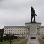 Edward Carson's statue in the grounds of the Stormont parliament in Northern Ireland (Picture: Niall Carson/PA Wire)