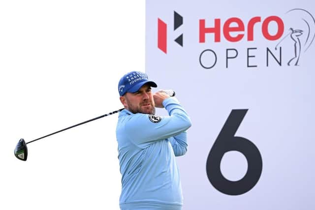 Richie Ramsay in action during the Hero Open Pro-Am at Fairmont St Andrews. Picture: Ross Kinnaird/Getty Images.