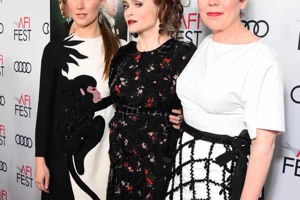 What a pity the BBC didn't get Erin Doherty, Helena Bonham Carter and Olivia Colman to make The Crown for them? But maybe the youth-obsessed Corporation wouldn't make the show today (Picture: Araya Diaz/Getty Images for Netflix)