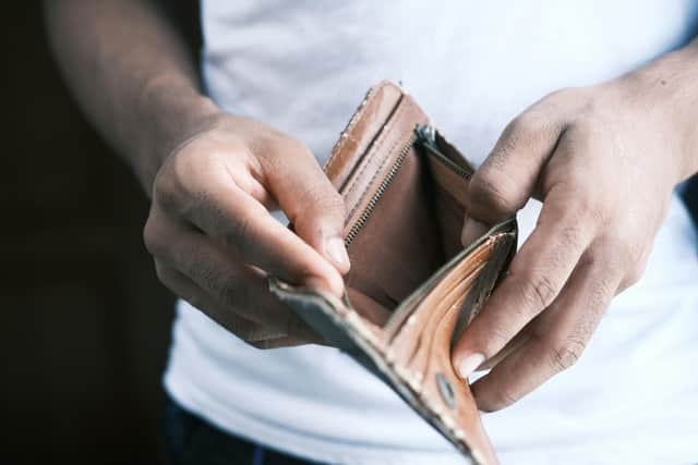 An empty wallet