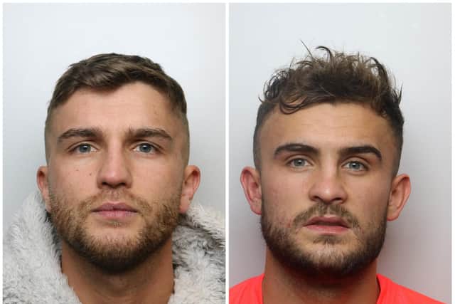 Left to right: Joseph Shaw and Daniel Shaw. Daniel Shaw was jailed for ten and a half years at Bradford Crown Court today (January 16, 2023). Joseph Shaw was jailed jailed for six and a half years.