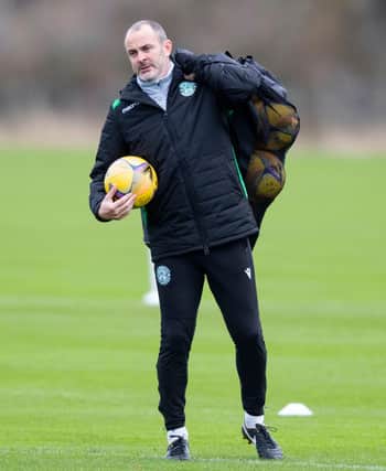 Hibs assistant coach John Potter is keen for this season's Scottish Cup to be completed. (Photo by Mark Scates / SNS Group)