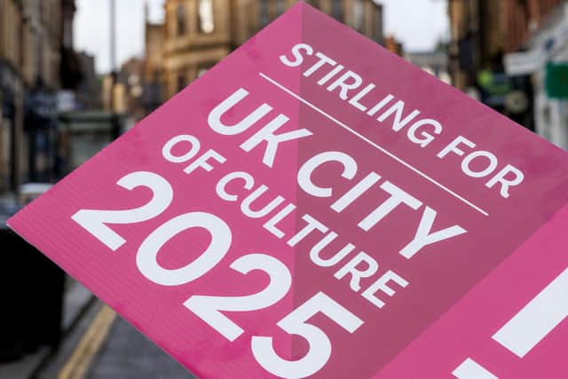 Stirling is one of eight contenders to be named the UK's City of Culture for 2025.
