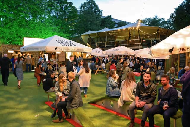 Assembly's George Square Garden venue is one of the most popular destinations for Fringe-goers.