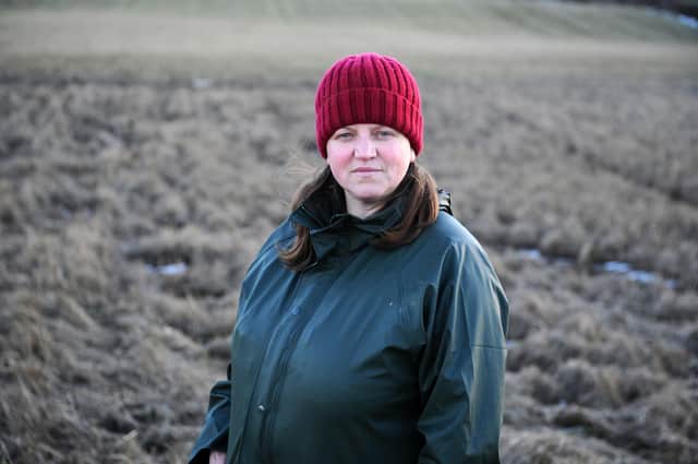 Margaret Cook, a farmer who rents a section of land on Myrehead Farm which was ruined by Union Canal breach speaks out against the 'lack of support' from Scottish Canals.