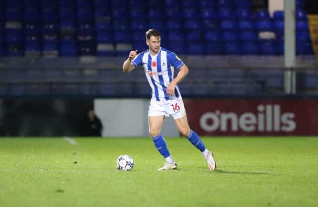 Hartlepool United host Rotherham United in the semi-final of the Papa John's Trophy at the Suit Direct Stadium. (Credit: Michael Driver | MI News)