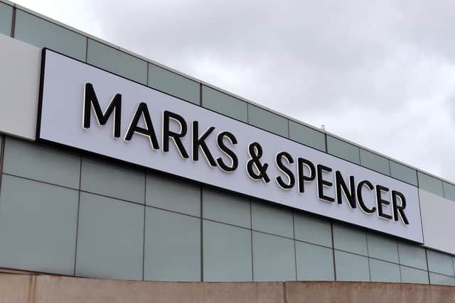High street stalwart M&S said it was buoyed by its food business, which saw 6.9 per cent growth excluding its hospitality and franchise arms. Picture: Lisa Ferguson