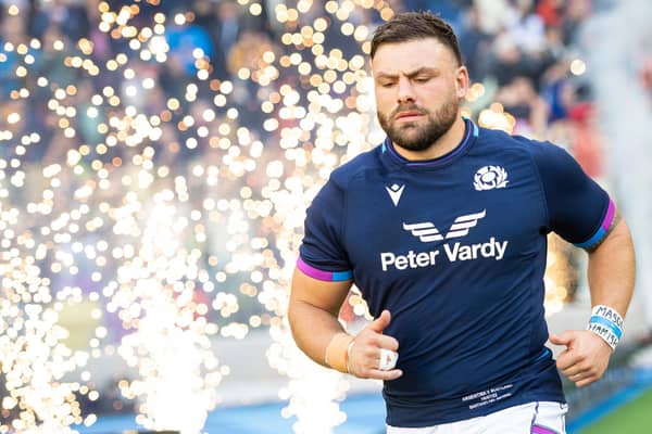 Scotland prop Rory Sutherland has joined Ulster.  (Photo by Ross MacDonald / SNS Group)