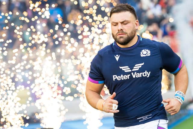 Scotland prop Rory Sutherland has joined Ulster. (Photo by Ross MacDonald / SNS Group)