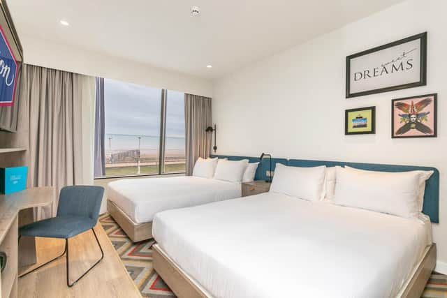 Enjoy a room with a stunning sea view. Supplied picture