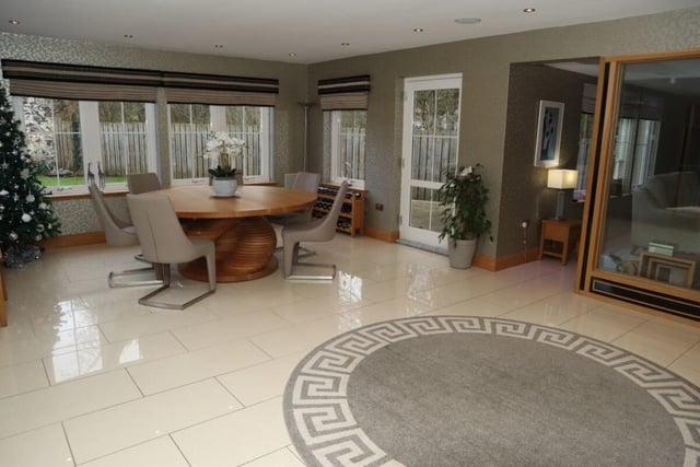 Reception hall / dining area.