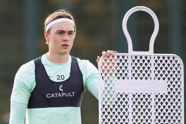 Hibs forward Elias Melkersen has suffered three bouts of concussion this season.