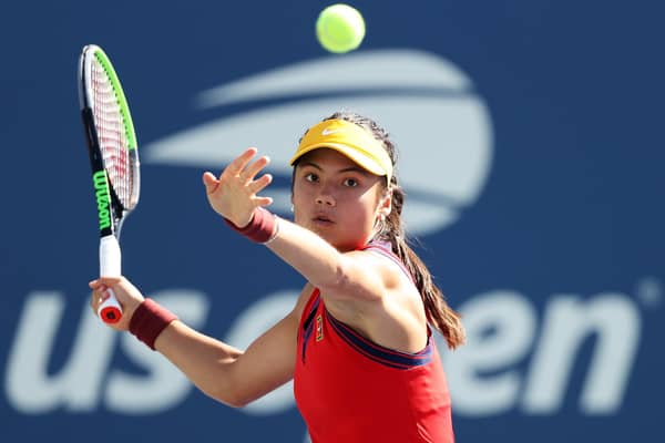 Emma Raducanu is into the fourth round of the US Open.