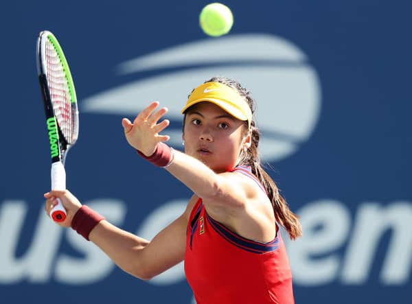 Emma Raducanu is into the fourth round of the US Open.