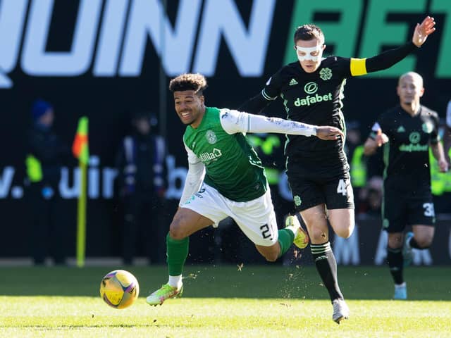 Sylvester Jasper is gunning for a place in the Scottish Cup semi-finals with Hibs.