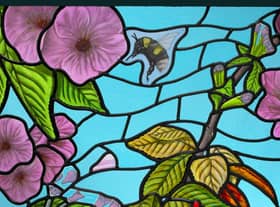 Part of Steven Graham's work, the Blossom and the Bee