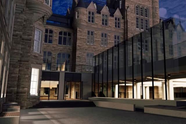 The former Edinburgh Royal Infirmary is currently undergoing a £120 million transformation into a new university complex.