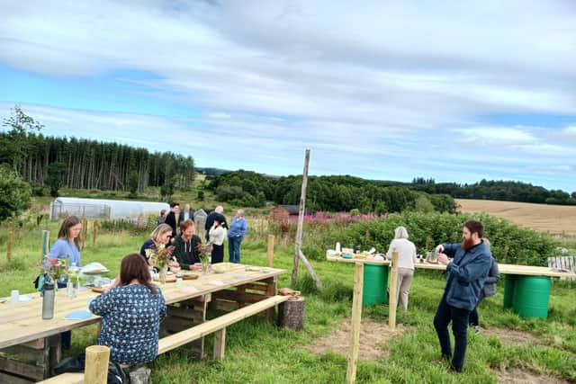 The Grow Free Community Foundation created community food forests near Castle Fraser.