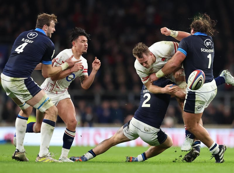 Throwing in was on point and part of a solid Scottish scrum. Did his bit then handed the baton to Fraser Brown just before the hour mark - 7.