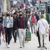 Shoppers pictured on Edinburgh's famous Princes Street. Picture: Jane Barlow/PA Wire