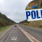 The A9 has been closed in both directions following a serious collision involving three cars.