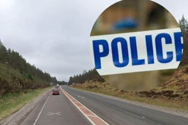 The A9 has been closed in both directions following a serious collision involving three cars.