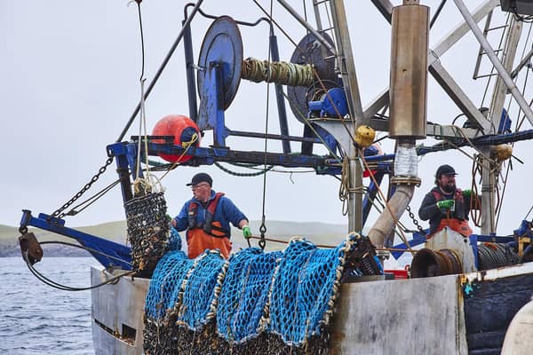 Fishermen in Shetland are starring in a new television commercial for the Marine Stewardship Council, which runs an ecolabelling scheme to help consumers choose sustainable fish and seafood. Picture: David Loftus