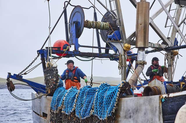 Fishermen in Shetland are starring in a new television commercial for the Marine Stewardship Council, which runs an ecolabelling scheme to help consumers choose sustainable fish and seafood. Picture: David Loftus