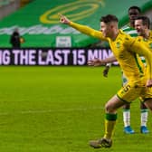 Kevin Nisbet celebrates his late equaliser for Hibs during the Scottish Premiership match between Celtic and Hibernian at Celtic Park. Photo by Ross MacDonald / SNS Group
