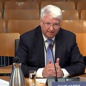 David Harris, CEO of Circularity Scotland, appeared before a Holyrood committee.