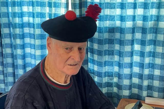 John Grant Gordon, a 95-year-old veteran from Montrose