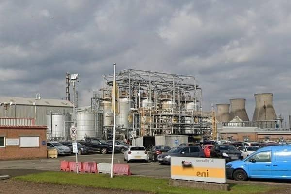 Versalis is located on a site near Ineos in Bo'ness Road, Grangemouth. Pic: Contributed