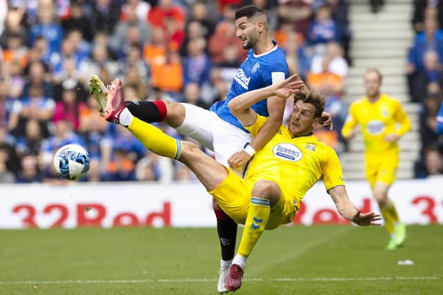 Antonio Colak opened the scoring for Rangers against Kilmarnock (Photo by Alan Harvey / SNS Group)