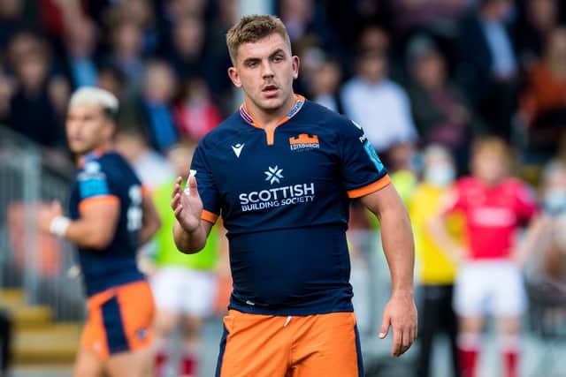 Adam McBurney will start at hooker for Edinburgh against London Irish. (Photo by Ross Parker / SNS Group)