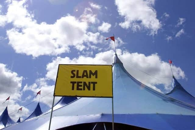 The Slam Tent was one of the most popular attractions at T in the Park for 20 years.