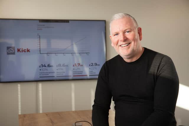 Kick ICT is a fast-growing IT group led by technology entrepreneur Tom O’Hara, pictured.