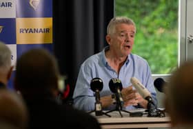Ryanair Group chief executive Michael O'Leary has topped his previous optimistic outlook for aviation (Picture: Noe Zimmer/Belga/AFP via Getty Images)