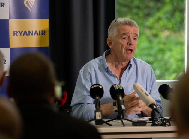 Ryanair Group chief executive Michael O'Leary has topped his previous optimistic outlook for aviation (Picture: Noe Zimmer/Belga/AFP via Getty Images)