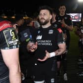Ali Price came off the bench to help Glasgow defeat Lions in the Challenge Cup quarter-final last weekend. (Photo by Ross MacDonald / SNS Group)