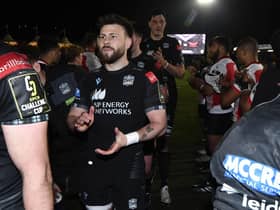 Ali Price came off the bench to help Glasgow defeat Lions in the Challenge Cup quarter-final last weekend. (Photo by Ross MacDonald / SNS Group)