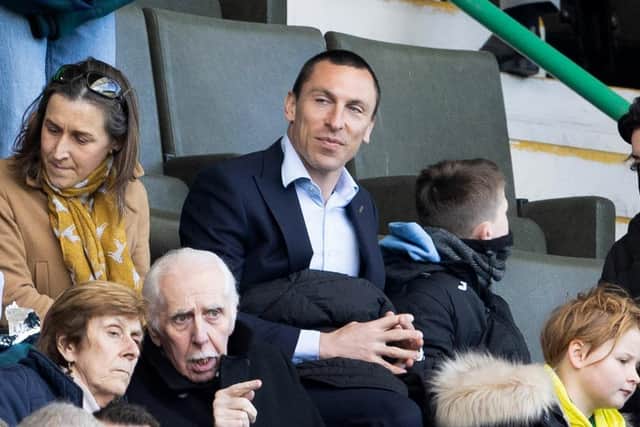 Scott Brown attended the recent Hibs v Dundee United match at Easter Road. (Photo by Alan Harvey / SNS Group)
