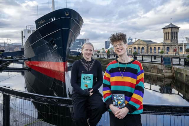 Hollie McNish and her partner, Edinburgh Makar Michael Pederson